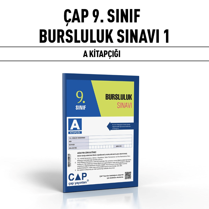 ÇAP 09.SINIF BURSLULUK SNV 1-A - 24-25